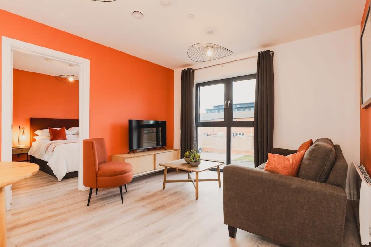 Stayzeni, Hardwick House Derby 2 Bed Apartment Exteriör bild